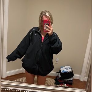 Black vintage Nike windbreaker